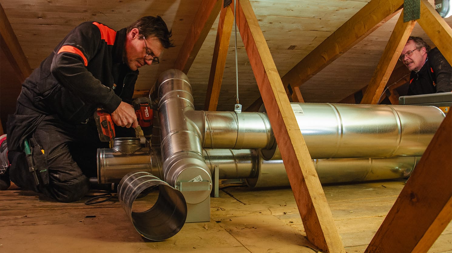 Parkgatan – Nytt FTX-aggregat med värmeåtervinning